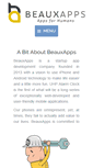 Mobile Screenshot of beauxapps.com